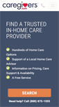 Mobile Screenshot of caregivers.com