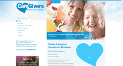 Desktop Screenshot of caregivers.com.au